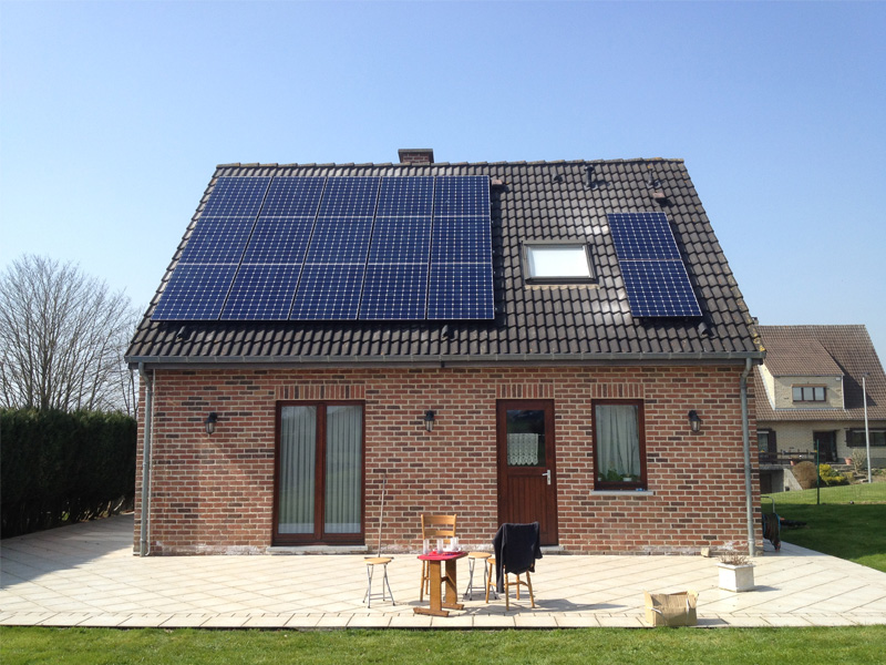 Installation panneaux photovoltaïques Sunpower E20 327 Energreen