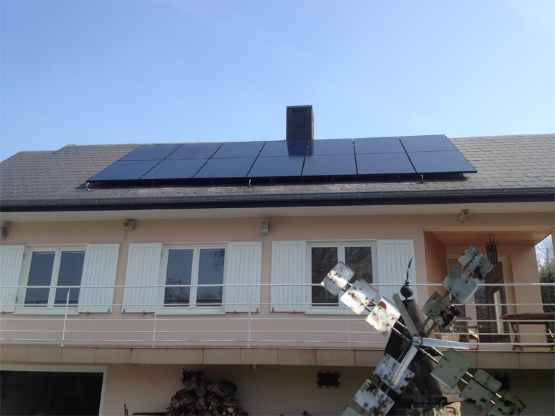 Fotovoltaïsche installatie Sunpower E18 300 Black Energreen