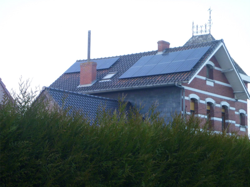 Installation panneaux photovoltaïques Sunpower E20 327 Energreen